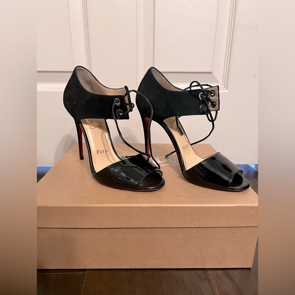 Christian Louboutin Black Heels Size 37